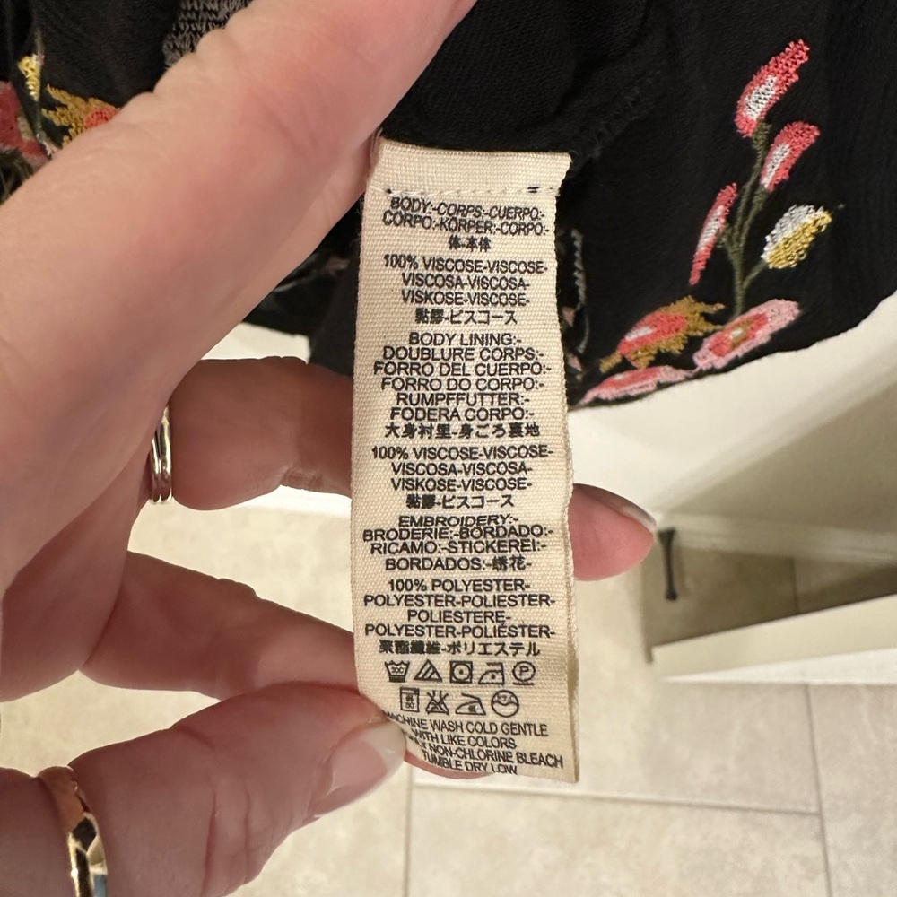 Free People Embroidered Floral Dress - Picture 8 of 8